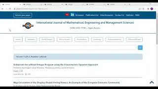 Volume 2, No. 1, 2017, IJMEMS