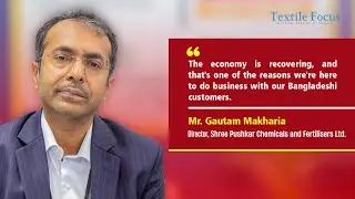 Interview of Gautam Makharia | DYECOL | Shree Pushkar | Sustainable Reactive Dyes | DyeChem Expo- 23