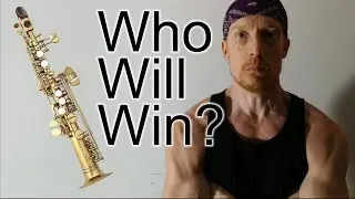SaxoPhoney Michael vs.  the Soprillo Saxophone