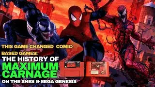 History Of Maximum Carnage On The SNES & Sega Genesis  - This Game Changed Comic-Based Beat-&lsquo;Em-Ups