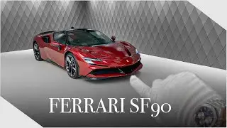 1000 PS HYBRID MONSTER ! The Brand New Ferrari SF90 - Detailed Walkaround | Luxury Cars Hamburg