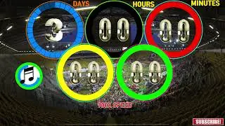 [speed 900x] 3days ( 72 Hours )  countdown timer   alarm🔔 dday
