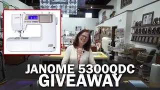 Janome 5300QDC and Sewing Accessory Giveaway | Race to 10K Subscribers