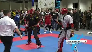 Team Germany v Team Top Ten USA | 2020 Irish Open International | Senior Men's Team Sparring