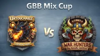 Live GBB Mix Cup | War Hunters Vs Untouchable| Clash of Clans #clashofclans #coclive #shorts