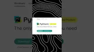 Как скачать PyCharm?
