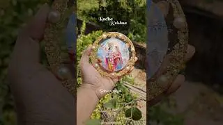 Resin Religious Photo frames🪈✨ #resinart #radhakrishna #youtubeshorts #viralvideo #shorts #diy #gift