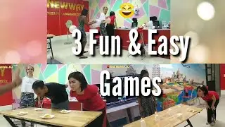 3 Fun & Easy Party Games For Kids and Adults | #gameideas