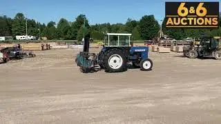 Universal 340 Tractor With Snowblower