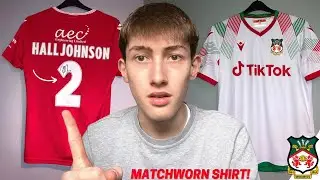 MY WREXHAM AFC SHIRT COLLECTION (Matchworn & Signed Shirts 😯)