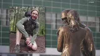 Protesters in Minneapolis set up makeshift memorial for man shot by federal officers