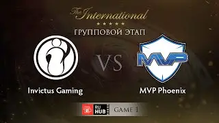 Invictus Gaming -vs- MVP.Phoenix, TI5 Group A, Game 1