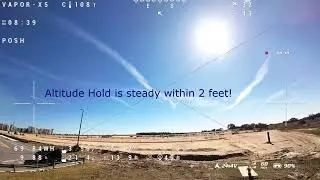 GEPRC Vapor-X5 | Rock Steady ALTHOLD & POS HOLD | Betaflight 2025.12.1