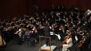 Ahmed Hejazi, student conductor - Huron Alma Mater: On the Banks of the Huron