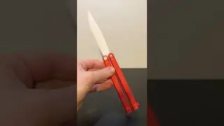 3D Printed Toy Butterfly Knife #3dprinting #3dprint #shorts
