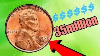 The 1951 United States one-cent coin, commonly known as the Wheat Penny, represents
