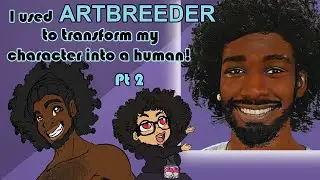 I Used ArtBreeder To Transform My Character Into A Human! Part 2