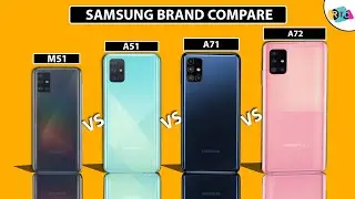 samsung galaxy A72 VS Samsung Galaxy A71 VS Samsung Galaxy M51 VS Samsung Galaxy A51