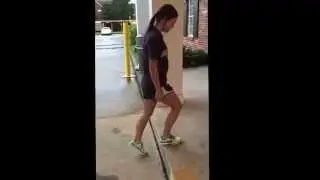 Motion analysis of stepping onto a curb at the knee joint. By Ashley Hurst