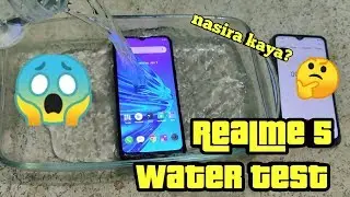 Realme 5: Water Test