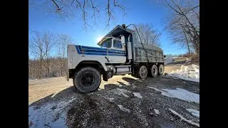 1986 Mack Super-Liner 350 and 9-speed