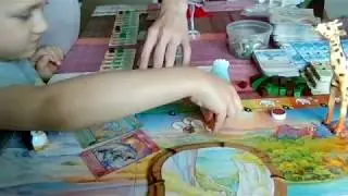Играем с 5-леткой в игру Эволюция Полет+Климат. Спер-развивающая настолка