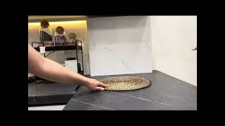 A calm cleaning routine.