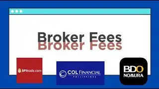 How to compute BROKER FEES for BEGINNERS | COL,BPI Trade,BDO Nomura!