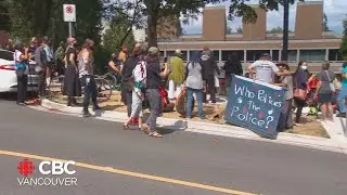 Protests across B.C. call out RCMP enforcement at Fairy Creek blockade