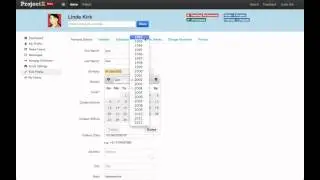 How to edit user profile