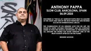 ANTHONY PAPPA (Australia) @ Slow Club, Barcelona, Spain 06.09.2025
