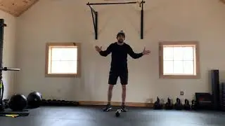 Lateral hops over an object
