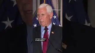 Pence vows to fight subpoena related to Trump's efforts to overturn 2020 election results.