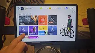 Mywhoosh szoba bicikli virtu&aacute;lis t&uacute;ra 