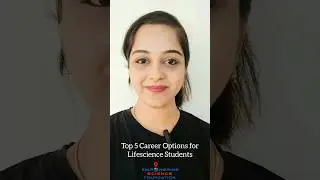Top 5 Career Options for Life science Students #esf #csir #biotechnology #lifescience #shorts
