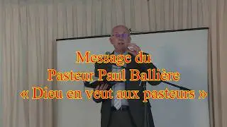 Dieu en veut aux pasteurs