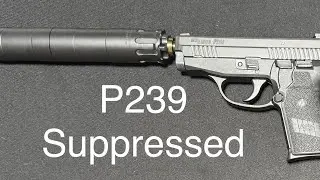 Suppressed Sig P239 Tactical (featuring the Rugged Obsidian 9)