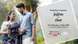 Jeffrin 🧡 Linit | WEDDING CEREMONY | 4K LIVE