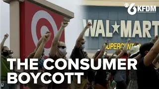 Protest group calls for boycott over tariff response 'doubled down on greed'