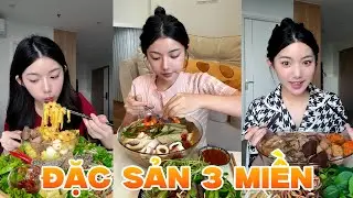 Quỳnh Trương Mukbang Đặc Sản Việt 🍜 Bún Mắm Miền Tây – Mì Quảng – Bún Bò Huế – Bún Chả Hà Nội