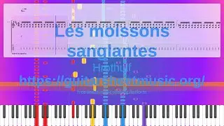 Les Moissons Sanglantes Sheet Music Free, Hrothulf Synthesia Piano