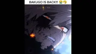 Bakugo is Back! 🤧 MHA Final Season 8 #myheroacademia #shorts