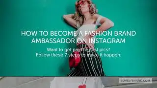 How to Become a Fashion Influencer on Instagram