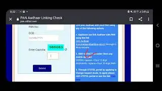 How To Link Pan-Aadhar  