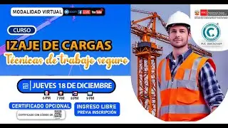 📖𝐂𝐔𝐑𝐒𝐎: 𝐈𝐙𝐀𝐉𝐄 𝐃𝐄 𝐂𝐀𝐑𝐆𝐀: 𝐓É𝐂𝐍𝐈𝐂𝐀𝐒 𝐃𝐄 𝐓𝐑𝐀𝐁𝐀𝐉𝐎 𝐒𝐄𝐆𝐔𝐑𝐎👷⛑
