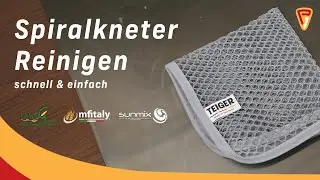 So reinigst du die Sch&uuml;ssel deines Spiralkneters schnell & einfach