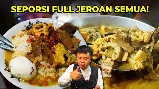 SOTO MADURA FULL JEROAN! BUKA JAM 9 MALAM, SEKALI JUAL HABIS PULUHAN EMBER KUAH!