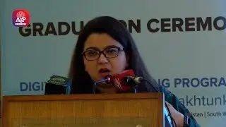 Minister of State for IT & Telecommunication addresses UNDP Graduation Ceremony