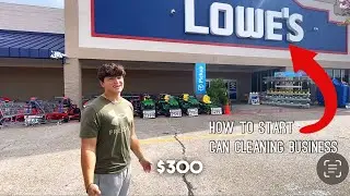 How To Start A Can Cleaning Business Under $300
