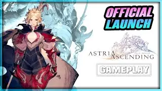 ASTRIA ASCENDING Official Launch Gameplay 🏹 Turn Based JRPG | PC Steam PS5 PS4 Xbox Game Pass Switch